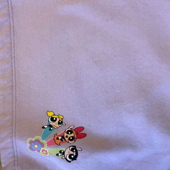 Powepuff Girls Pull on Women’s Shorts! Lavender. Medium. Cartoon Network! - Picture 9 of 10